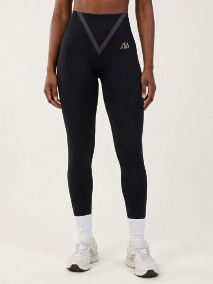 Depth Black Leggings