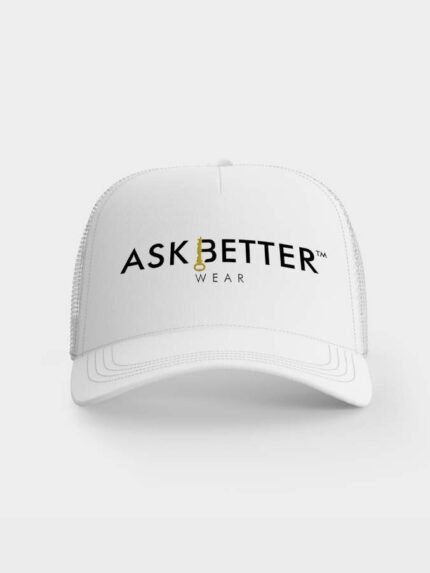 ABW White Trucker Cap