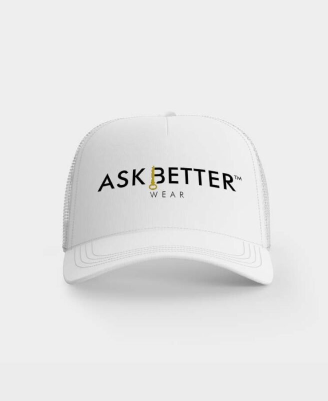 ABW White Trucker Cap